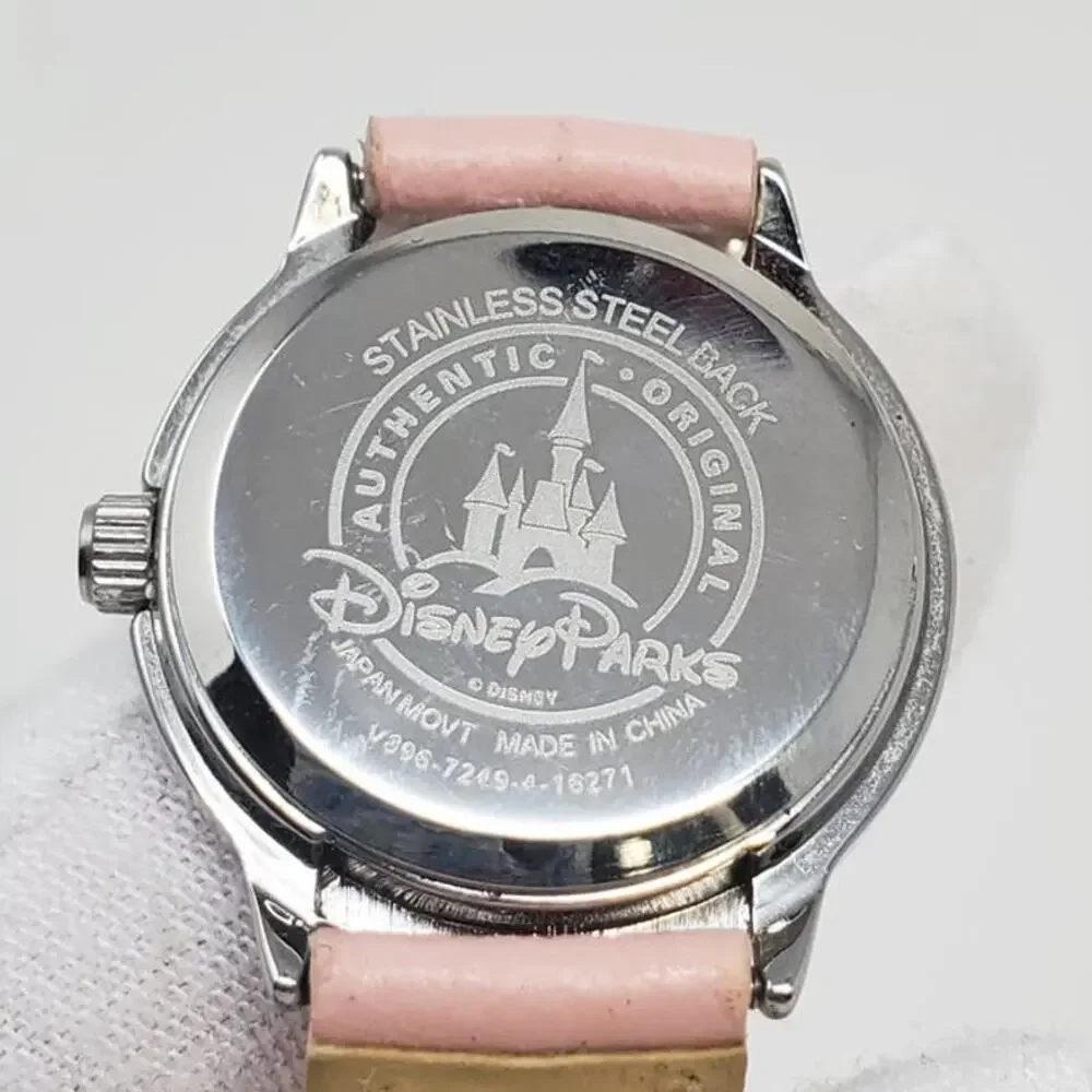 Disney Parks Minnie Mouse Watch Silver Hearts